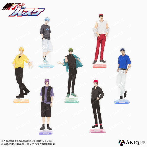 TVアニメ『黒子のバスケ』描き下ろしイラスト【ストリートスナップ】アクリルスタンド（C）藤巻忠俊／集英社・黒子のバスケ製作委員会