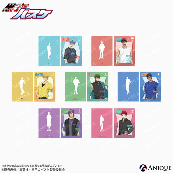 TVアニメ『黒子のバスケ』描き下ろしイラスト【ストリートスナップ】ポストカード2枚セット（C）藤巻忠俊／集英社・黒子のバスケ製作委員会