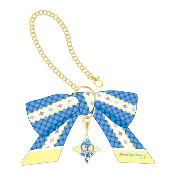 「キミとアイドルプリキュア♪展」オリジナルグッズ：オリジナルグッズ：リボンチャーム〈キュアウインク〉（C）ABC-A・東映アニメーション