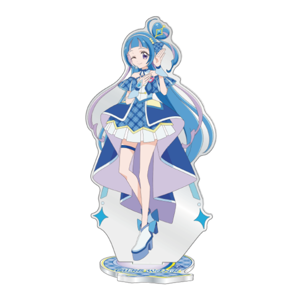 「キミとアイドルプリキュア♪展」オリジナルグッズ：アクリルスタンド〈キュアウインク〉（C）ABC-A・東映アニメーション