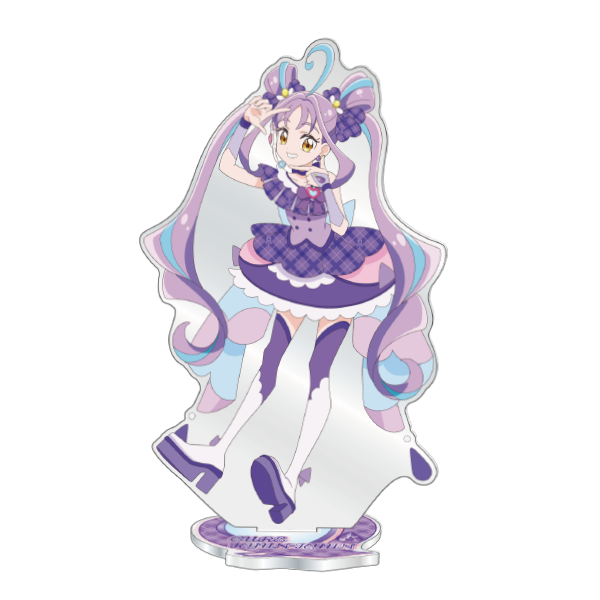 「キミとアイドルプリキュア♪展」オリジナルグッズ：アクリルスタンド〈キュアキュンキュン〉（C）ABC-A・東映アニメーション