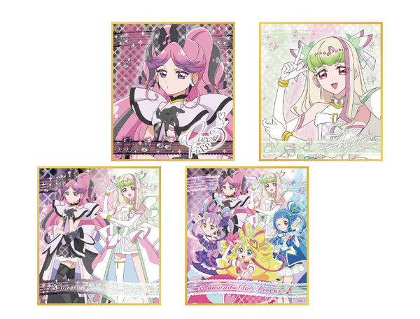 「キミとアイドルプリキュア♪展」オリジナルグッズ：トレーディングミニ色紙Vol.2（C）ABC-A・東映アニメーション
