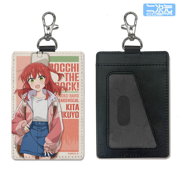 アニメ『ぼっち・ざ・ろっく！』喜多郁代 パスケース（ナスカン付き） ストリートファッションVer.（C）はまじあき／芳文社・アニプレックス