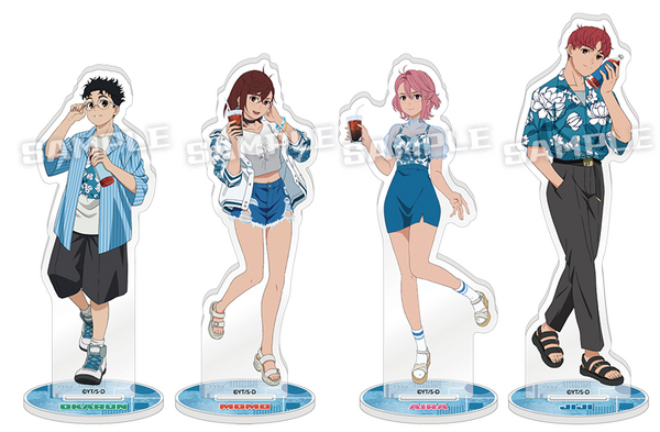 ローソンでTV アニメ『ダンダダン』キャンペーンを開催。「アクリルスタンド」（C）龍幸伸／集英社・ダンダダン製作委員会（C）Lawson, Inc.