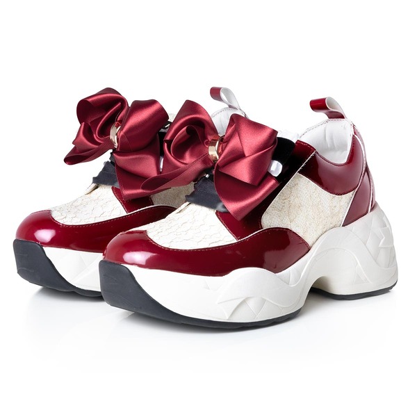 「カードキャプターさくら アイコニック シューズオブジェ ドレス スニーカー」ロケットビート