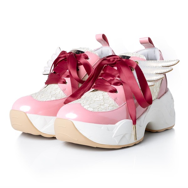 「カードキャプターさくら アイコニック シューズオブジェ ドレス スニーカー」エターナル・ガーリー