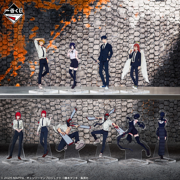 G賞：アクリルスタンド(全10種) 約8cm～10cm