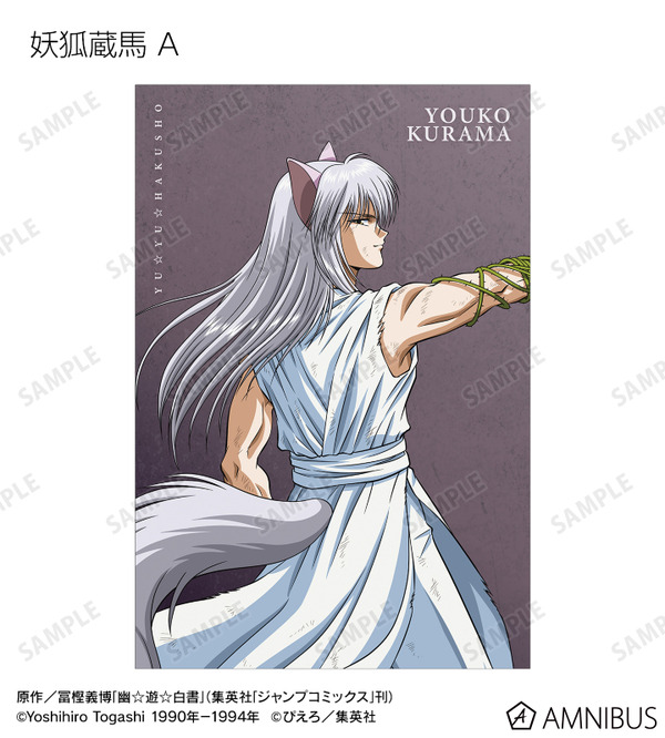 TVアニメ『幽☆遊☆白書』描き下ろし 戦う背中ver. トレーディングポストカード