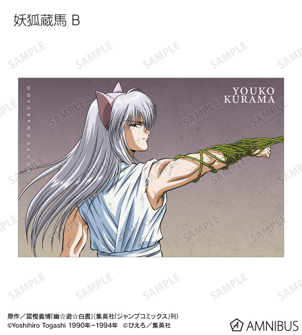 TVアニメ『幽☆遊☆白書』描き下ろし 戦う背中ver. トレーディングポストカード