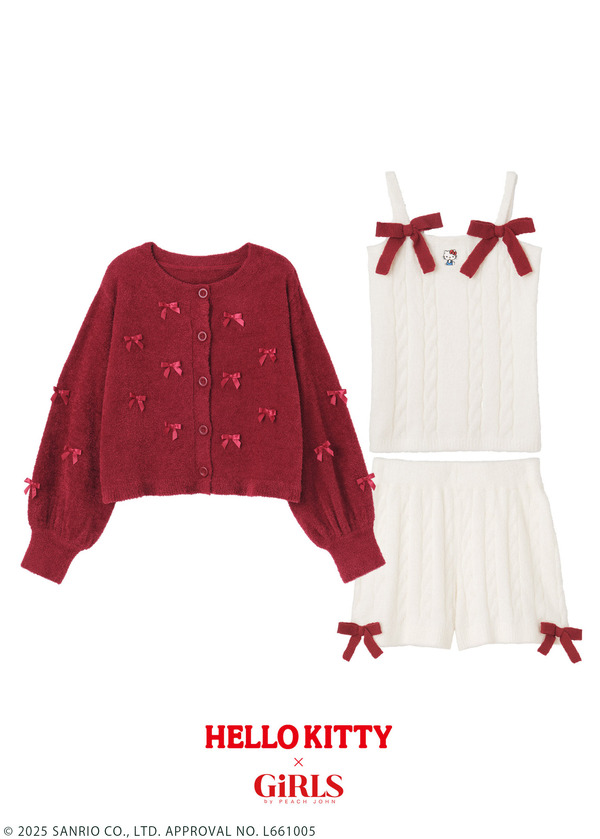 ハローキティ　ライトホイップリー３点セット