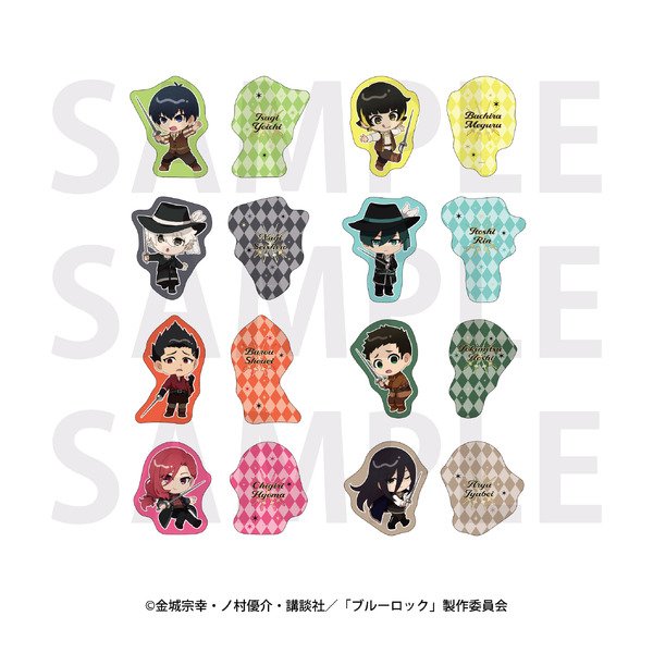 TVアニメ『ブルーロック』三銃士コンセプト「ダイカットクッション」（C）金城宗幸・ノ村優介・講談社／「ブルーロック」製作委員会