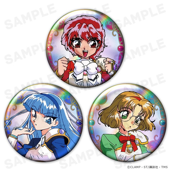 ホログラム缶バッジ3個セット