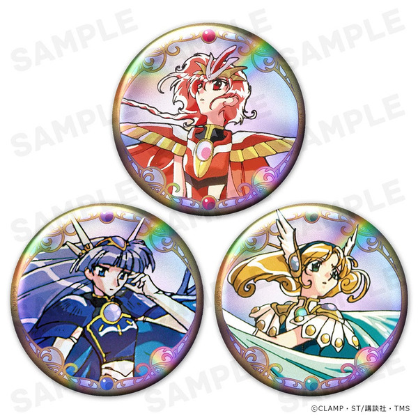 ホログラム缶バッジ3個セット