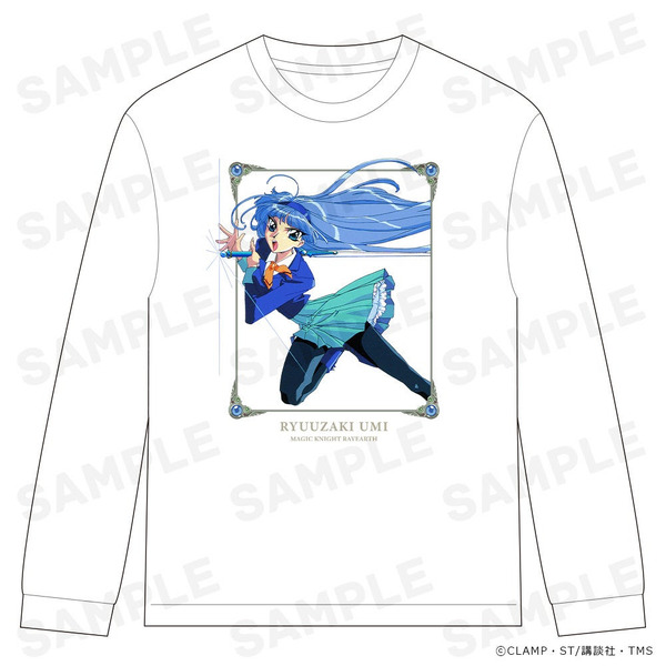 リブ付ロングスリーブTシャツ