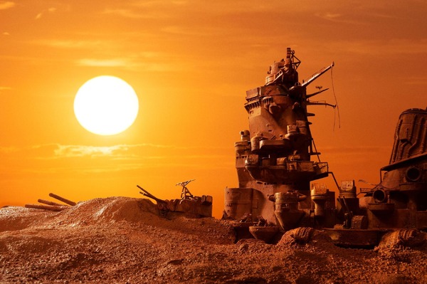 『宇宙戦艦ヤマト』屈指の名シーンを再現した「朽ち果てた戦艦大和」（山田卓司）