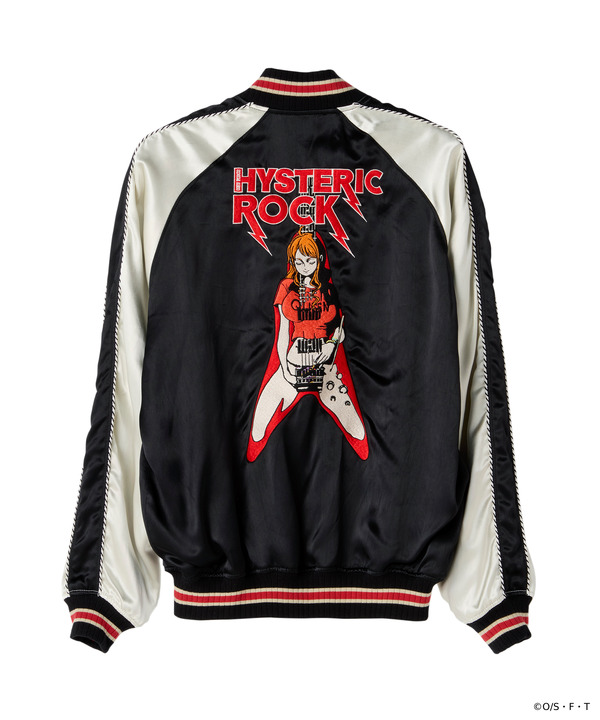 ONE PIECE×HYSTERIC GLAMOUR「NAMI FLYING V刺繍スカジャン」（C）O/S・F・T