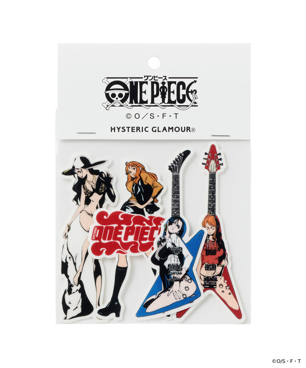 ONE PIECE×HYSTERIC GLAMOUR　購入者特典のステッカー（C）O/S・F・T