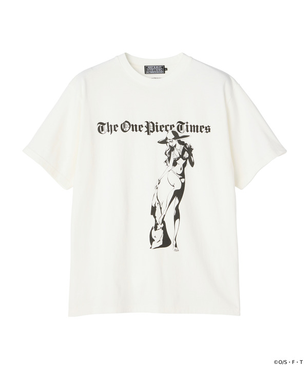 ONE PIECE×HYSTERIC GLAMOUR「NICO ROBIN TIMES Tシャツ」（C）O/S・F・T