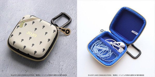 TVアニメ『ジョジョの奇妙な冒険 黄金の風』雑貨シリーズ「マルチポーチ」（C）LUCKY LAND COMMUNICATIONS／集英社・ジョジョの奇妙な冒険GW製作委員会