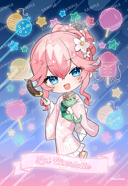 「NexuStella（ネクサステラ）」所属Vライバーがブロマイドに！武士来舞、ネクカラメンバーのお祭り衣装が「エンタメプリント」で発売