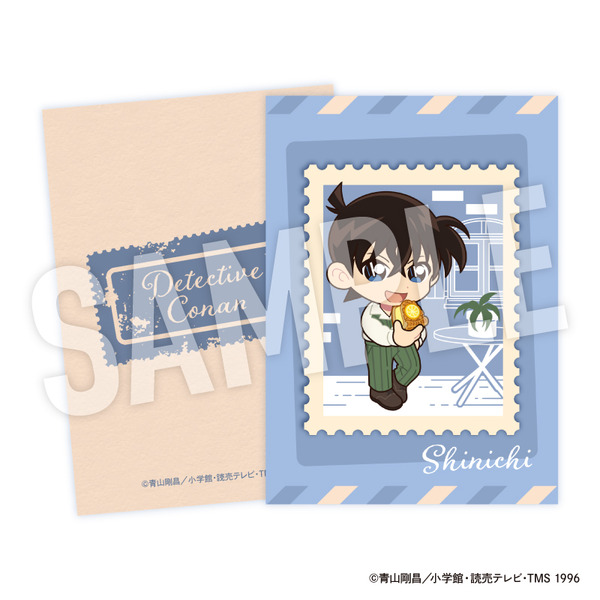 TVアニメ『名探偵コナン』weekend holidayデフォルメシリーズ「トレーディングカード　工藤新一」（C）青山剛昌／小学館・読売テレビ・TMS 1996