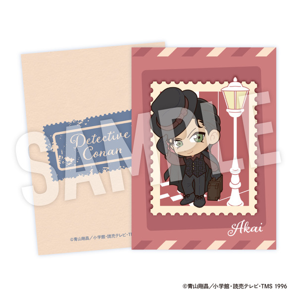 TVアニメ『名探偵コナン』weekend holidayデフォルメシリーズ「トレーディングカード　赤井秀一」（C）青山剛昌／小学館・読売テレビ・TMS 1996