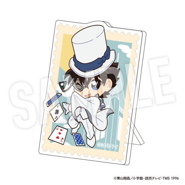 TVアニメ『名探偵コナン』weekend holidayデフォルメシリーズ「トレーディングアクリルバッジスタンド　怪盗キッド」（C）青山剛昌／小学館・読売テレビ・TMS 1996