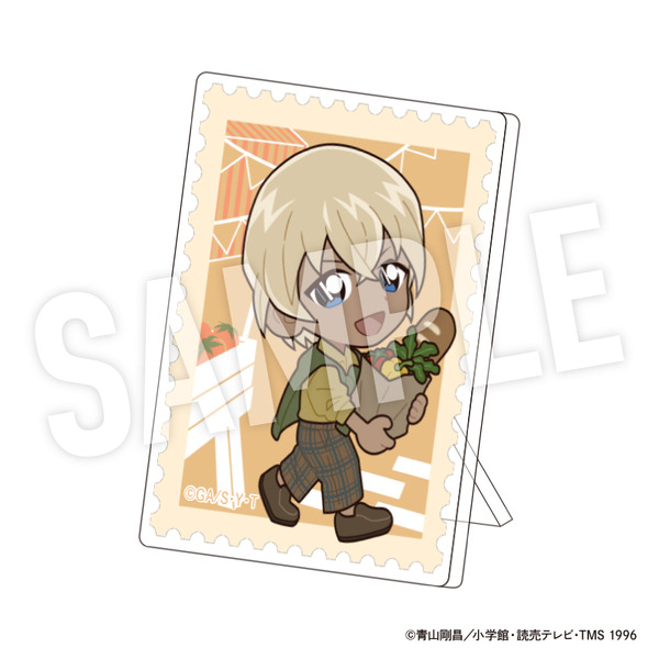 TVアニメ『名探偵コナン』weekend holidayデフォルメシリーズ「トレーディングアクリルバッジスタンド　安室透」（C）青山剛昌／小学館・読売テレビ・TMS 1996