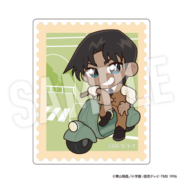 TVアニメ『名探偵コナン』weekend holidayデフォルメシリーズ「フレークシール　服部平次」（C）青山剛昌／小学館・読売テレビ・TMS 1996