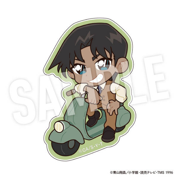 TVアニメ『名探偵コナン』weekend holidayデフォルメシリーズ「アクリルステッカー　服部平次」（C）青山剛昌／小学館・読売テレビ・TMS 1996