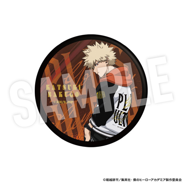TVアニメ『僕のヒーローアカデミア』着こなせ！“SUKAJAN”シリーズ「トレーディング缶バッジ　爆豪勝己」（C）堀越耕平／集英社・僕のヒーローアカデミア製作委員会