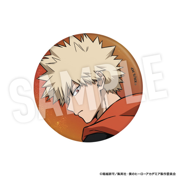 TVアニメ『僕のヒーローアカデミア』着こなせ！“SUKAJAN”シリーズ「トレーディング缶バッジ　爆豪勝己」（C）堀越耕平／集英社・僕のヒーローアカデミア製作委員会
