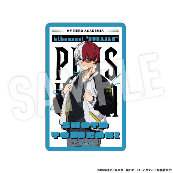 TVアニメ『僕のヒーローアカデミア』着こなせ！“SUKAJAN”シリーズ「カードセット　轟焦凍」（C）堀越耕平／集英社・僕のヒーローアカデミア製作委員会