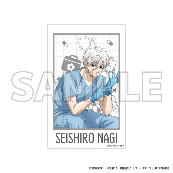 TVアニメ『ブルーロック』ブルーロック診療所シリーズ「ブロマイド風カードセット　凪 誠士郎」（C）金城宗幸・ノ村優介・講談社／「ブルーロック」製作委員会
