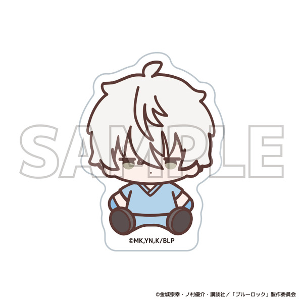 TVアニメ『ブルーロック』ブルーロック診療所シリーズ「第カットステッカーデフォルメ　凪 誠士郎」（C）金城宗幸・ノ村優介・講談社／「ブルーロック」製作委員会