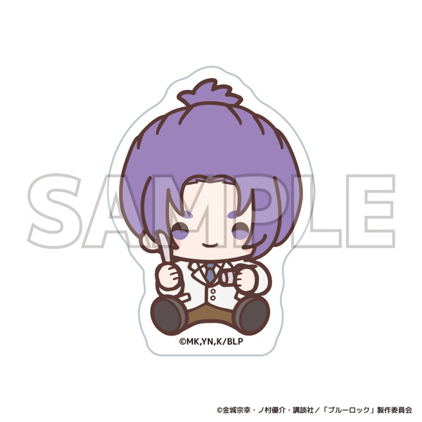 TVアニメ『ブルーロック』ブルーロック診療所シリーズ「第カットステッカーデフォルメ　御影 玲王」（C）金城宗幸・ノ村優介・講談社／「ブルーロック」製作委員会