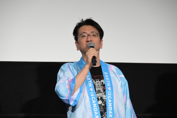 『ヤマトよ永遠に REBEL3199  第四章 水色の乙女』完成披露舞台挨拶 ヤマトナオミチ(監督)