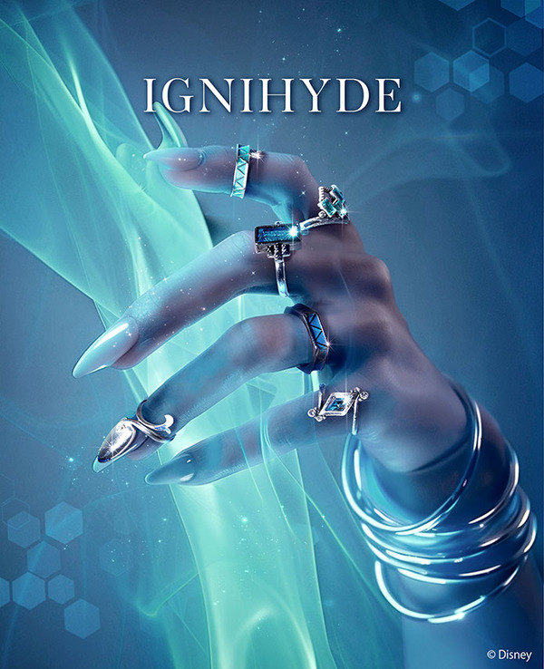 『ディズニー ツイステッドワンダーランド』アイコニック ストーリー リングオブジェ　イグニハイド寮