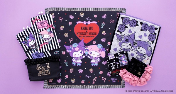 マイメロディ50周年&クロミ20周年「ANNA SUI」コラボアイテム