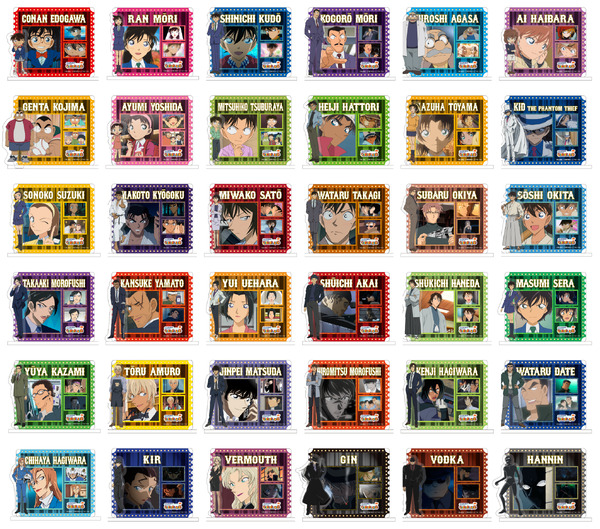 TVアニメ『名探偵コナン』ロッカーくじ景品　アクリルジオラマスタンド（C）青山剛昌／小学館 （C）青山剛昌／小学館・読売テレビ・TMS 1996