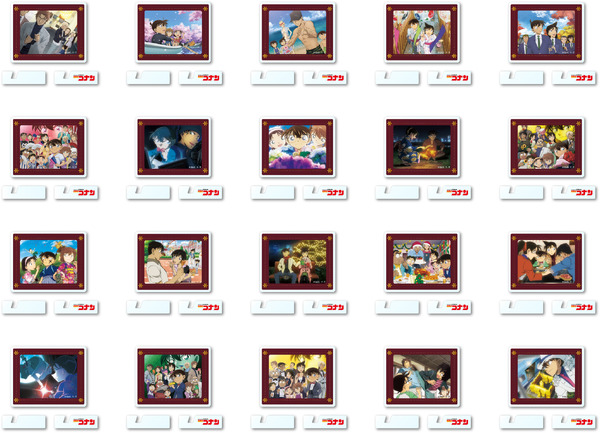 TVアニメ『名探偵コナン』TDアクリルマグネット（スペシャルver.）vol.2（C）青山剛昌／小学館 （C）青山剛昌／小学館・読売テレビ・TMS 1996