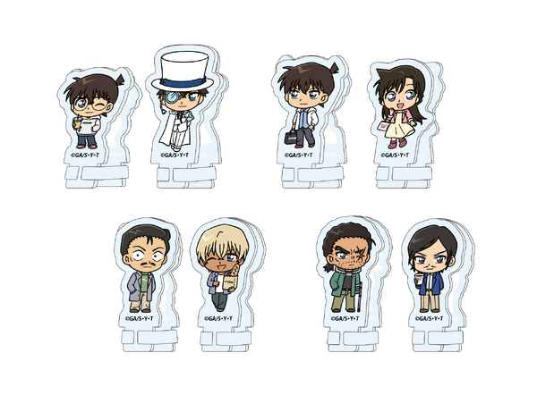 TVアニメ『名探偵コナン』アクリルクリップスタンドセット（C）青山剛昌／小学館 （C）青山剛昌／小学館・読売テレビ・TMS 1996