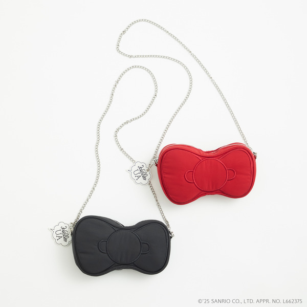 ハローキティ×ユナイテッドアローズ「ショルダーバッグ」（C）’25 SANRIO CO., LTD. APPR. NO. L662375