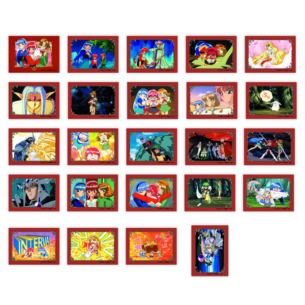 TVアニメ『魔法騎士レイアース』ヴィレヴァン限定アイテム「場面写クリアカード」（C）CLAMP・ST/講談社・TMS