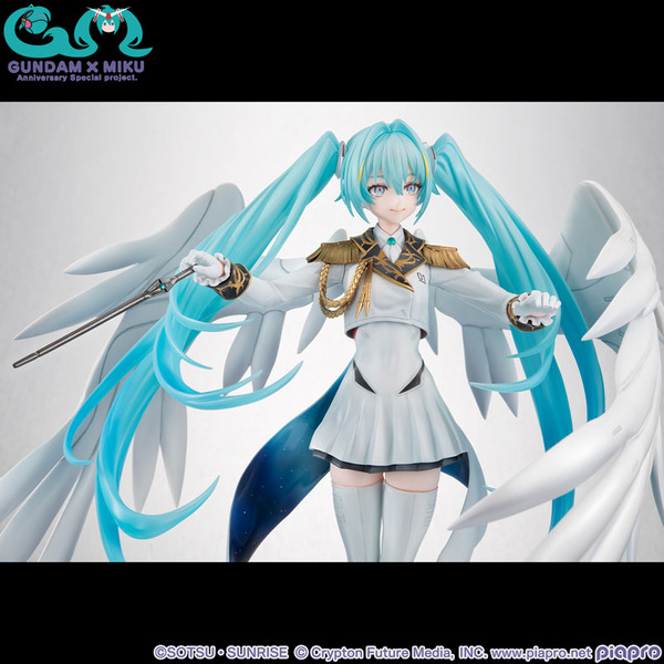 Lucrea(ルクリア) 機動戦士ガンダム45周年×初音ミク 初音ミク×ウイングガンダムゼロ EW 1/7スケール 完成品フィギュア