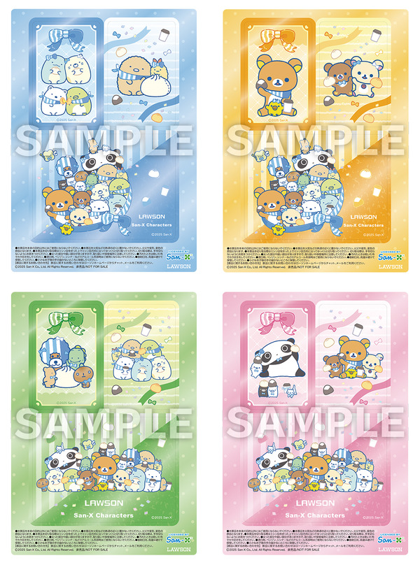 オリジナルクリアシート （全4種・各店計18枚）