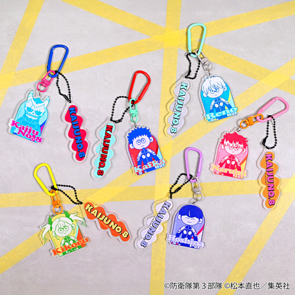 デタッチャブルアクリルキーホルダー（全6種）