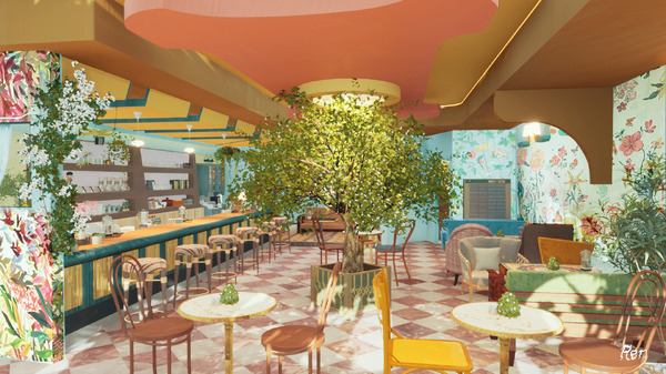 実写映画『WIND BREAKER／ウィンドブレイカー』コンセプトアート（喫茶ポトス）