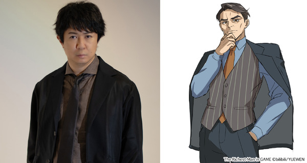 秋アニメ『破産富豪 The Richest Man in GAME』リー・シー（CV.杉田智和）