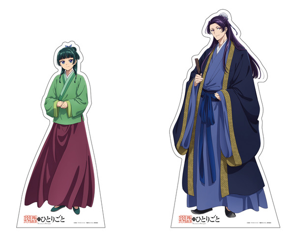 猫猫、壬氏の等身大パネルのフォトスポット設置